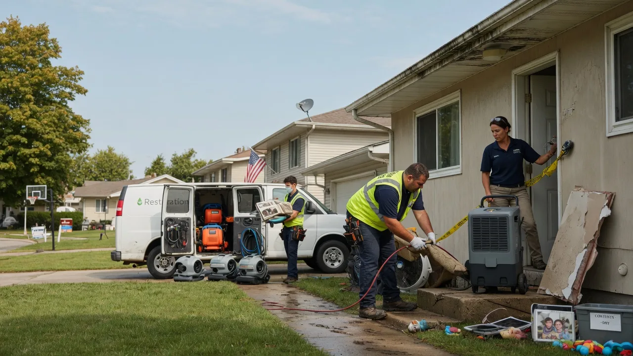 Water Damage Restoration in Arkansas near me